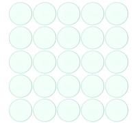 VICASKY 100pcs Grass Green 19mm Bingo Counting Chips Plastic Poker Chips for Board Games and Party Supplies