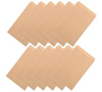 VICASKY 100pcs Kraft Paper Seed Packets 12x20cm Self-sealing Envelopes for Seed Storage and Planting Garden Use Multi-purpose Mailing and Money Envelopes