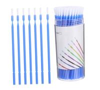 VICASKY 100pcs Micro Brush Disposable Brush Applicators Coated Sticks for Wisdom Plaque