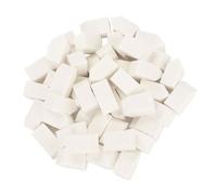 VICASKY 100pcs Mini Powder Blending Sponges Soft Latex Triangle Face Sponges for Loose Powder Foundation and Blush Application for Travel and Daily Use
