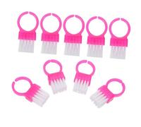 VICASKY 100pcs Nail Cleaning Brush Set Plastic under Nail Brush Hand Scrub for Manicure Portable Dust Handle for Home Manicure Tools and Finger Cleaning