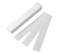 VICASKY 100pcs Non-Stick Parchment Paper Strips 19x3cm Baking Tray Liners Greaseproof Precut Bakeware Paper for Chiffon and Cheese Cake Baking Supplies