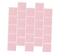 VICASKY 100pcs Pink Scalloped Napkins Disposable Paper Party Napkins with Stylish Edges Fanfolded Space Saving Design for Shower Birthday Table Setting