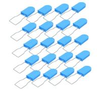 VICASKY 100pcs Plastic Security Seals with Anti-Tamper Self-Locking Design, Thickened Abs Shell and High-Tension Iron Wire, for Luggage and Container Logistics Storage