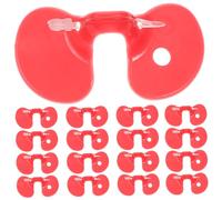 VICASKY 100pcs Red Chicken Peepers Pecking Glasses for Hens and Pheasants Eye Protection Pet Supplies to Reduce Aggression and Survival Rate Random Color