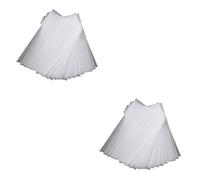 VICASKY 100sheets Hair Dye Highlighting Papers Reusable Hair Coloring Isolation Strips for Professional Hairdressing