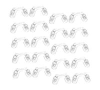 VICASKY 10pairs Boy Girl's Glasses Nose Pads Soft Silicone U-Shaped Nose Bridge Pads for Eyeglasses