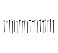 VICASKY 10pairs Handheld Tongue Drum Mallet Tips Performance Percussion Stick for Music Instrument for Stage Drumming and Students