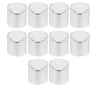 VICASKY 10pcs 24mm Lotion Bottle Pressing Caps Replacement Pump Bottle Lids Plastic Shampoo Emulsion Covers for Cosmetic and Facial Lotion