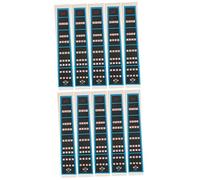 VICASKY 10pcs 4/4 Violin Scale Stickers for Beginners Small Violin Learning Tool Fiddle Fretboard Indicator Easy to Use and Tear Resistant
