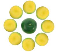 VICASKY 10pcs Artificial Orange Models Faux Decorative Food Foam Fruit for Home Kitchen Table Decor Photography Props Resistant to Fading and Deformation