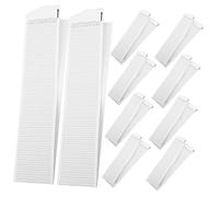 VICASKY 10pcs Blank Music Box Paper Tapes for Hand Crank Music Box Diy Refill Strips to Create Custom Melodies Easy to Use Note Composition