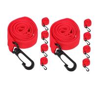 VICASKY 10pcs Boy Girl Safety Leash for Kindergarten Outdoor Activities Walking Rope for Boys and Girls Hooks Lost Design for Preschool Travel Red