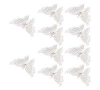 VICASKY 10Pcs Butterfly Hairpin Making Material DIY Antique Hair Accessories for Women High Class Charms Creative Hair Stick DIY Embellishments for Craft Lovers