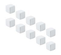 VICASKY 10pcs Calcium Blocks Reptile Tank Calcium Stone Provide Mineral Multiple Uses Mineral Block for Fish Tanks and Adding into Food Suitable for Lizard Turtle