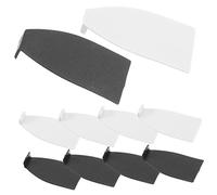 VICASKY 10pcs Cello Bow Tips Plastic Fittings Stringed Instruments Parts Bow Accessories for Violin