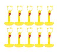 VICASKY 10Pcs Chicken Water Nipples Drinker Durable Poultry Water Containers for Easy Feeding for Farms and Convenient High Capacity Automatic Water Dispenser