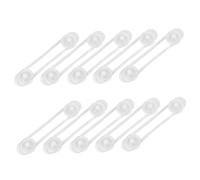 VICASKY 10pcs Childproof Drawer Lock Flexible for Cabinets and Refrigerators Easy Install Proofing Latches to Protect Toddlers and Pets from Dangerous Objects