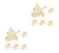 VICASKY 10pcs Clarinet Finger Pad Cover Thumb Mat Clarinet Finger Rest Cover for Practice Protecting Your in Music Studio