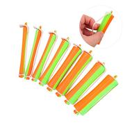 VICASKY 10pcs DIY Hair Curlers Set Dual Color Hollow Curling Sticks for Household Use Suitable for Salon and Home Styling
