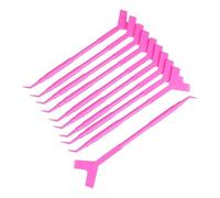 VICASKY 10Pcs Eyelash Lift Brush Comb with Y Shaped Design for Lash Perm and Curling Reusable Lash Perm Brush for Home and Salon Use Comfortable Grip and Durable Material