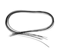VICASKY 10pcs Guitar Binding Strips Edging Purfling Strips for Classical Guitar Edge Trim Black