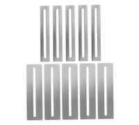 VICASKY 10pcs Guitar Fretboard Guards Fretboard Protector for Bass Metal Fret Removal Guards for Guitar Maintenance