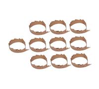 VICASKY 10pcs Guzheng Code Display Accessories Reusable Paper Diagrams High Professional Standard Light Brown for Easy Placement and Code Positioning