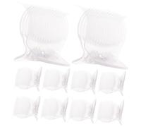 VICASKY 10pcs Hot Roller Clip Heated Clamps Roller Clips for Hair Curling Secure Claw Design for Volumizing Hairstyles