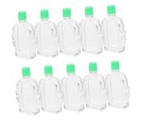 VICASKY 10pcs Medicinal Oil Bottle Empty Bottle Mini Small Essential Refillable Container for Wind Essential Oil Supply
