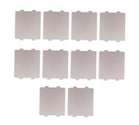 VICASKY 10pcs Microwave Waveguide Mica Cover Plate Microwave Oven Parts Heat Insulation Accessories for Kitchen Home Repairing