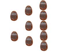 VICASKY 10pcs Mini Kalimba Rope Finger Piano Keys Wooden Thumb Piano Musical Instrument for Beginners Boys and Girls Adults Easy to Play