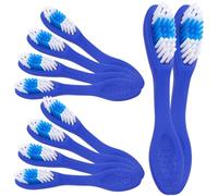 VICASKY 10Pcs Mini Toothbrush Set for Prison Use Compact Design for Easy Storage Soft Bristles for Gentle Cleaning for Developing Oral Habits Prevents Bad Breath