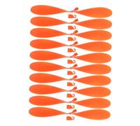 VICASKY 10pcs Model Aircraft Propeller Blades for Rubber Band Powered Planes Compatible with Thunderbird Glider Tiger Helicopter Precision Engineered Vane Blades for Enhanced Flight