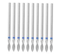 VICASKY 10pcs Nail Shaping Drill Bits for Gel Nails Professional Cuticle Remover and File Drill Bits with Independent Packaging and Precise Manicure Pedicure Tools