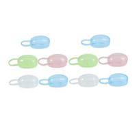 VICASKY 10pcs Pacifier Case Pacifier Storage Box Portable Protective Case for Boy Girl Newborns Use for Carrying The Go Random Color