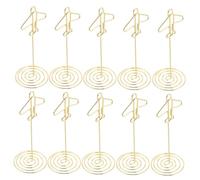 VICASKY 10pcs Picture Holders for Centerpieces: Airplane Memo Stands - Tabletop Photo and Note Holders for Events Home and Office