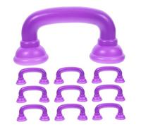 VICASKY 10pcs Purple Speech Phone Toys for Boys and Girls Early Learning Handset Plaything with Auditory Feedback for Classroom and Home Pronunciation Training Pretend Play