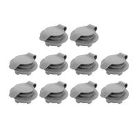 VICASKY 10pcs Pvc Inflatable Pillow Valve Replacement with Tool-free Installation, Compact Air Mattress Plug Adapter for Outdoor Adventures and Travel, Secure Seal Air Float Valve Cap