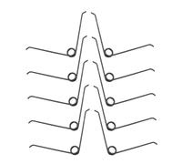 VICASKY 10Pcs Shape Pruner Replacement Springs Steel Garden Trimmer Springs for Secateurs Shears and Pruning Tools for Tree Branch Cutters