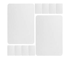 VICASKY 10pcs Shoe Sole Protector Self-Adhesive for Heels Sneakers Noise Reduction Soft Material Fits for Daily Wear and Outdoor Activities