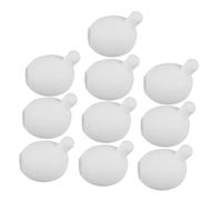 VICASKY 10Pcs Silicone Squeeze Bubble Inserts for Doll Making Decompression Accessory Soft Stress Ball Alternative for Crafts and Fun Activities