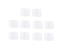 VICASKY 10pcs Small Cream Bottles Refillable Lotion Makeup Containers Empty Design for Travel