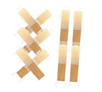VICASKY 10pcs Soprano Saxophone Reeds Replacement Wooden in Reeds for Soprano Saxophone Replaceable for Students and Beginners