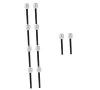 VICASKY 10pcs Sparkly Microphone Toy Fake Microphone Props for Boys and Girls Dance Party Party Favors Music Simulation Models