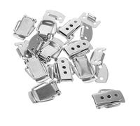 VICASKY 10pcs Stainless Steel Spring Loaded Toggle Latch Secure Locking Mechanism for Toolboxes Cabinets and Cases Durable Design Easy Installation Versatile Use for Home and Office