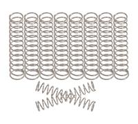 VICASKY 10pcs Stainless Steel Trigger Spray Handle Springs for Plant Misters and Trigger Bottles, 7mm Mini Compression Coil Supporting Fine Mist Gardening and Garden Sprayer Repair