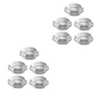 VICASKY 10pcs Stove Covers for Boy Girl Safety Safety Knob Covers Translucent Gas Stove Protector