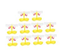 VICASKY 10pcs Strong Ball-valve Chicken Duck Waterer Poultry Drinkers Easy-clean Nipples