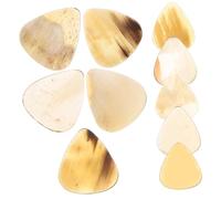 VICASKY 10pcs Thin Guitar Picks for Acoustic Guitar Ukulele Picks Jazz Style for and Strumming Random Color